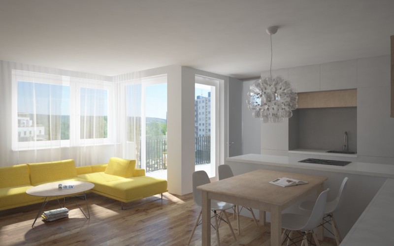 Interi&eacute;r 3i bytu, Bratislava