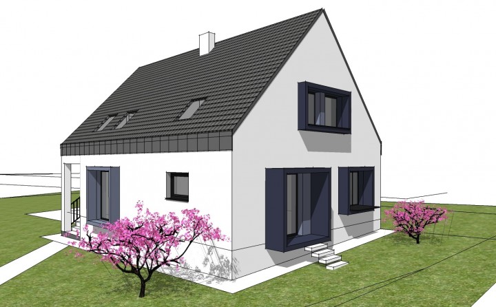 Rekon&scaron;trukcia rodinn&eacute;ho domu, Lubina /architektonick&aacute; &scaron;t&uacute;dia/