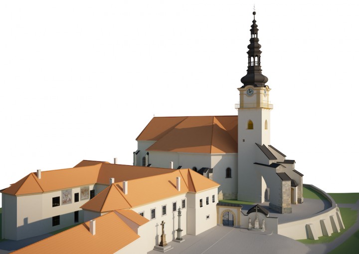 Vizualiz&aacute;cia Prepozit&uacute;ry Panny M&aacute;rie, Nov&eacute; Mesto nad V&aacute;hom