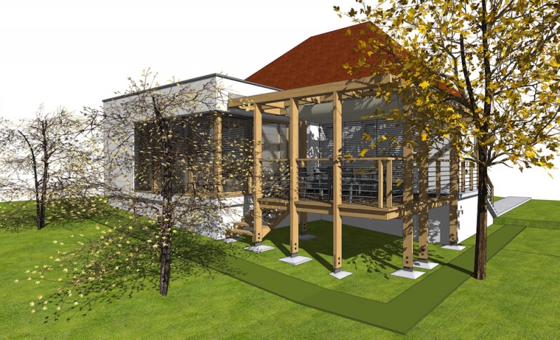 Rodinn&yacute; dom, Nitra /pr&iacute;stavba/